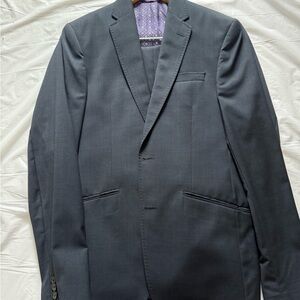 Ted Baker Dark Gray Suit Jacket